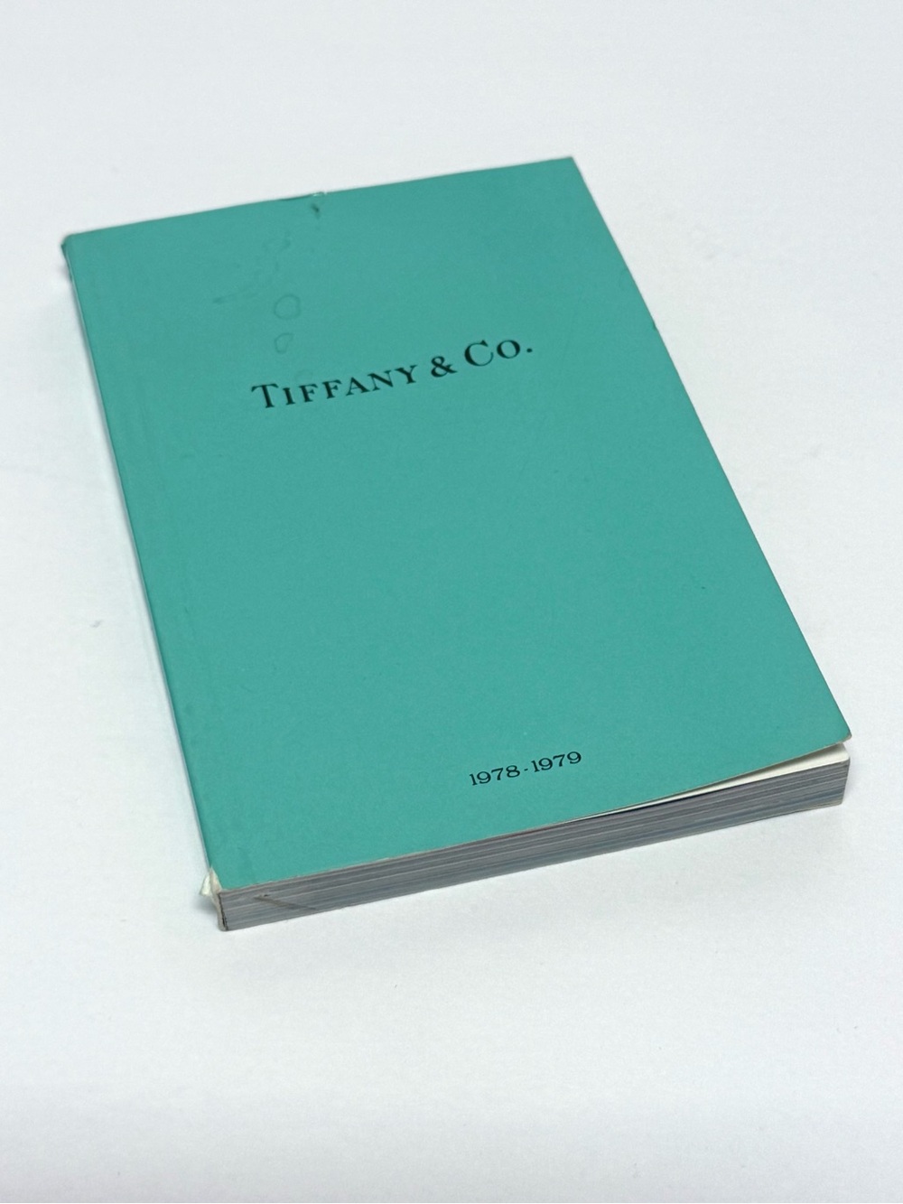 Tiffany & Co. Blue-Green Collectible Booklet 1978/1979